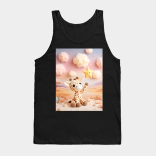 Discover Adorable Baby Cartoon Designs for Your Little Ones - Cute, Tender, and Playful Infant Illustrations! Tank Top